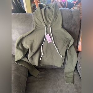 Wild fable cropped sweatshirt